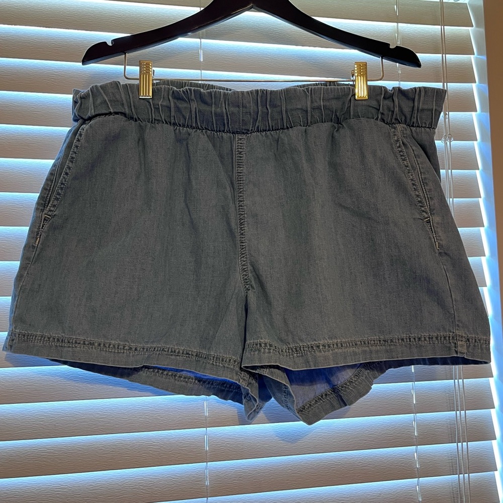 Torrid light blue shorts plus size 2X